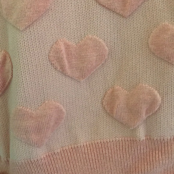 Xhilaration Hearts Sweater - Picture 3 of 4